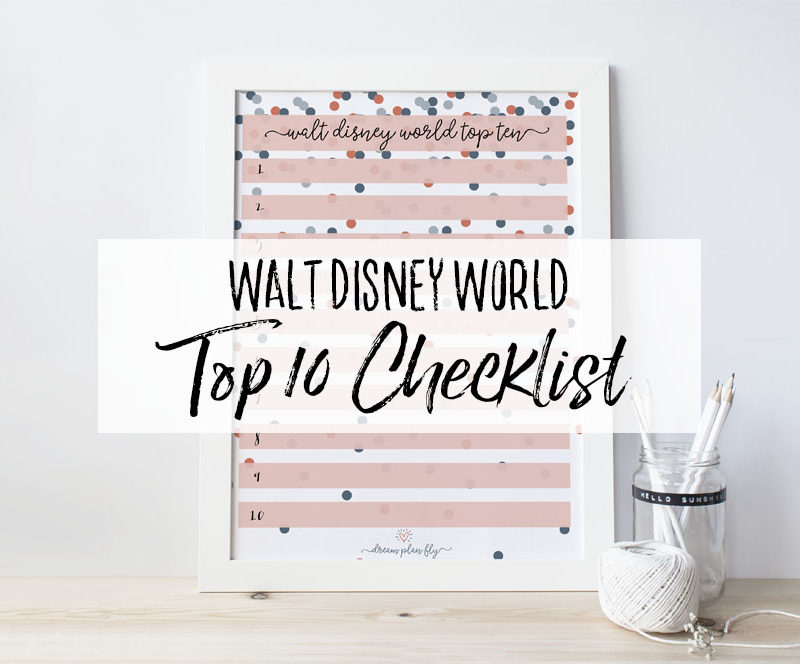 Walt Disney World Top 10 List