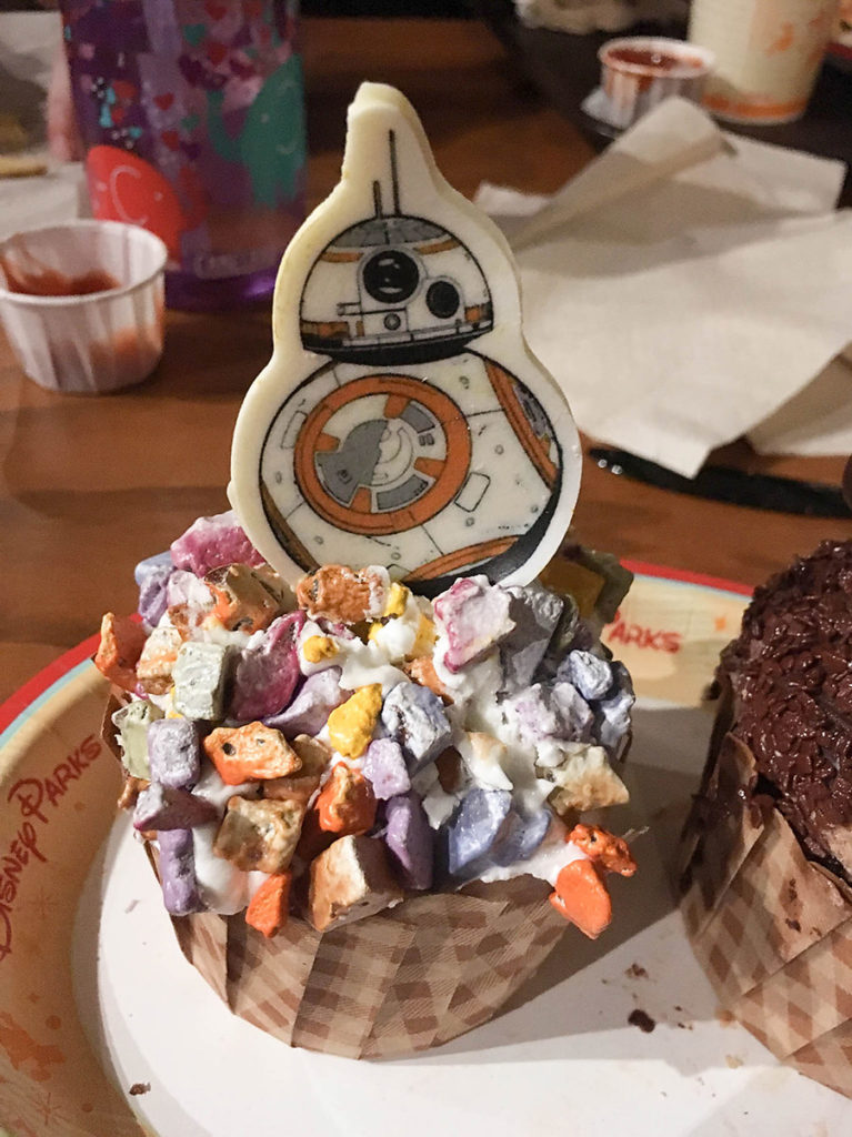 BB8 Cupcake - Star Wars Food - Walt Disney World